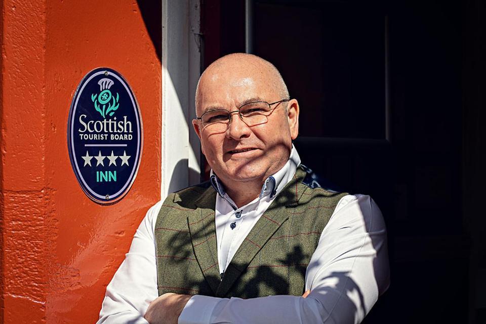 The Townhead Hotel Lockerbie Kültér fotó